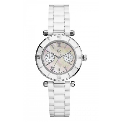 GC GUESS COLLECTION WHITE CERAMIC LADIES I35003L1S